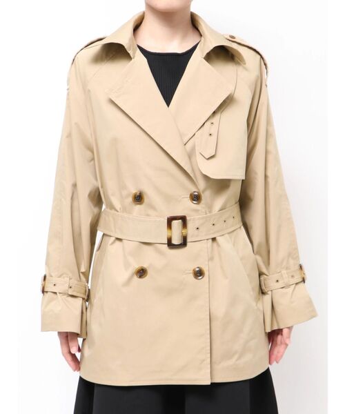 TONAL(トーナル)の「【LIMONTA】トレンチミディコート(トレンチコート・レディース・ベージュ/ネイビー/アイボリー・SMALL/MEDIUM)」の6枚目の写真