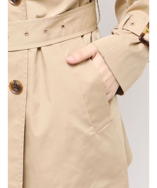 TONAL(トーナル)の「【LIMONTA】トレンチミディコート(トレンチコート・レディース・ベージュ/ネイビー/アイボリー・SMALL/MEDIUM)」の11枚目の写真