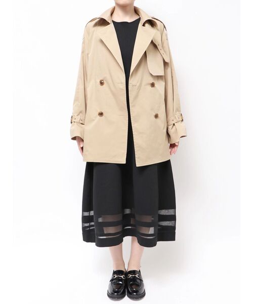 TONAL(トーナル)の「【LIMONTA】トレンチミディコート(トレンチコート・レディース・ベージュ/ネイビー/アイボリー・SMALL/MEDIUM)」の15枚目の写真
