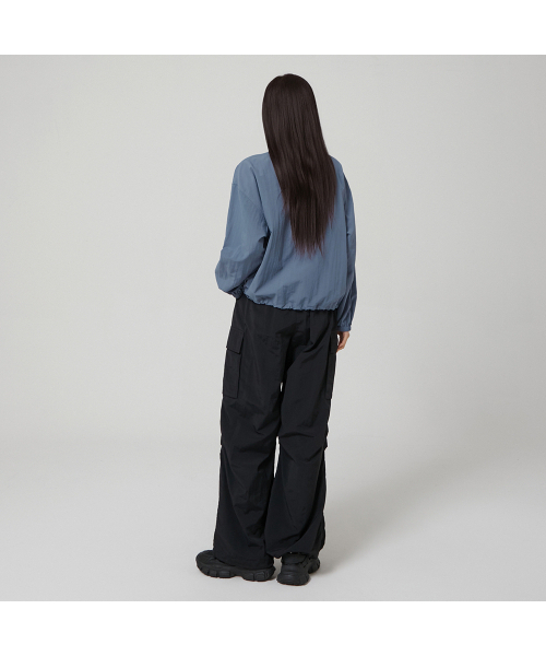 LAP（ラップ）の「バンディングカーゴパンツ AR3WP862（その他パンツ・レディース・ブラック・FREE）」の2枚目の写真
