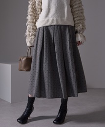 each（イーチ）の「フロッキードットプリーツスカート（スカート）」