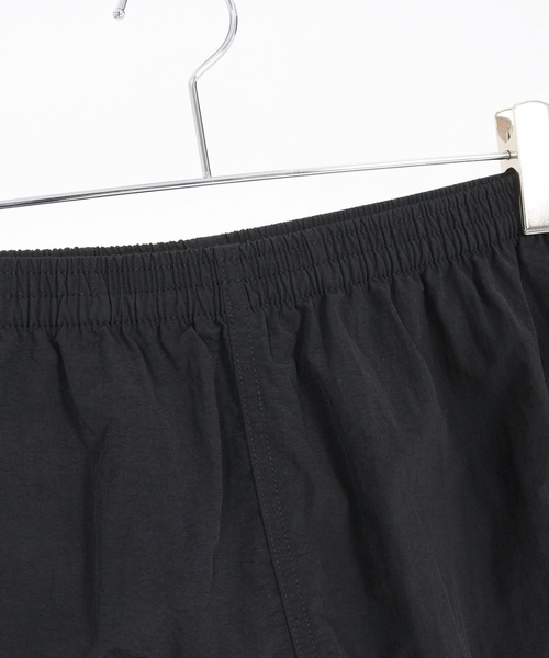 1minute 1second(ワンミニットワンセカンド)の「mp14369-cursive embroidery nylon shorts ショートパンツ(1M26H240)(その他パンツ・メンズ・ブラック/ブラック×ピンク・S/M/L/XL)」の22枚目の写真