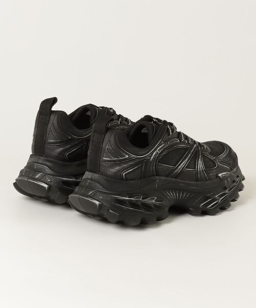 ARULE（アルール）の「A'GEM/9 × .kom 『ARULE/アルール』Chunky Layered Dad Sneakers/ダッドソールレイヤードスニーカー（スニーカー・メンズ・ホワイト/ブラック・26/27）」の5枚目の写真