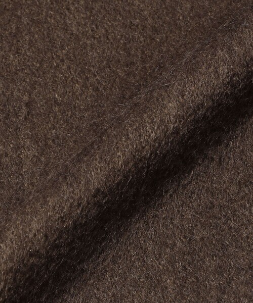 TOMORROWLAND （トゥモローランド）の「TOMORROWLAND カシミヤ シングルリバー ソリッドマフラー（マフラー・メンズ・チャコールグレー/ブラウン/ブラック・FREE）」の6枚目の写真