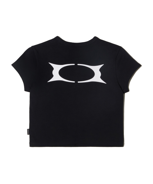 CRITIC(クリティック)の「OG WORMHOLE LOGO CROP T-SHIRTS BLACK(Tシャツ/カットソー・レディース・その他・FREE)」の3枚目の写真