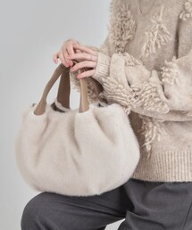 SHOO・LA・RUE | ファー2層2WAYトートバッグ(トートバッグ)