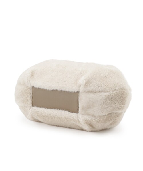 SHOO・LA・RUE（シューラルー）の「ファー2層2WAYトートバッグ（トートバッグ・レディース・グレー/ベージュ/ダークブラウン系・00）」の15枚目の写真