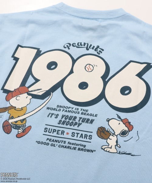 KRIFF MAYER Kid's Collection(クリフメイヤーキッズコレクション)の「SNOOPYコラボゆるT(Tシャツ/カットソー・キッズ・ネイビー/オリーブ/オフホワイト/カラフル/サックスブルー・130/120/170/160/150/140)」の17枚目の写真