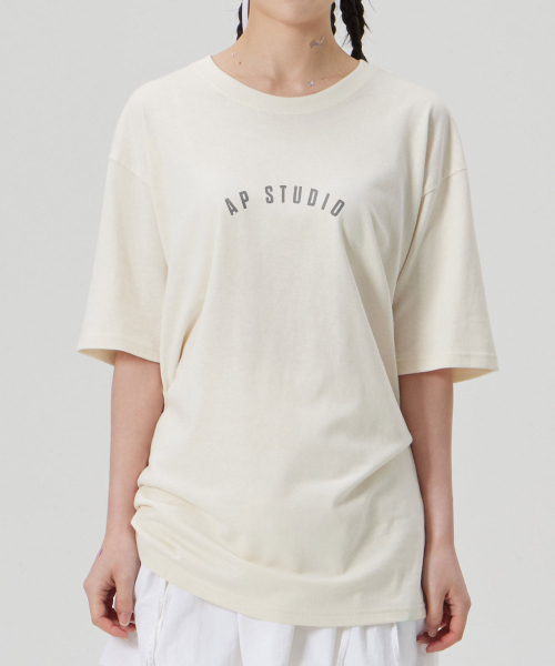 ASTRAL PROJECTION（アストラルプロジェクション）の「[パドマ]コットンルーズフィット半袖Tシャツ_バターミルク（Tシャツ/カットソー・メンズ・その他・MEDIUM/LARGE/X-LARGE/XX-LARGE）」の4枚目の写真