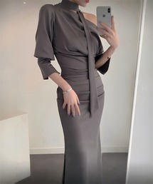 THEODORIC.dy（セオドリックディ）の「スカーフドレープワンピース（ワンピース）」