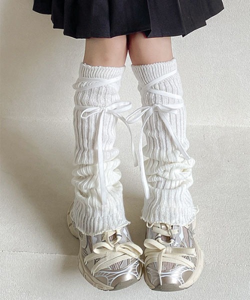 セール】【urge select】《キッズアイテム》無地ニット レースアップ