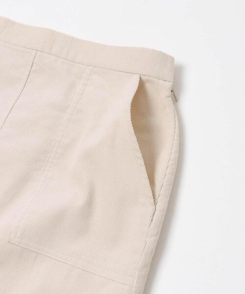 URBAN RESEARCH DOORS(アーバンリサーチドアーズ)の「『UR TECH』コーデュロイスカート(スカート・レディース・ライトブルー/アイボリー・MEDIUM)」の19枚目の写真