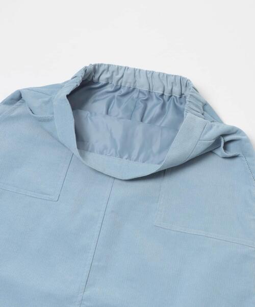 URBAN RESEARCH DOORS(アーバンリサーチドアーズ)の「『UR TECH』コーデュロイスカート(スカート・レディース・ライトブルー/アイボリー・MEDIUM)」の8枚目の写真