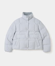 UNIFORM BRIDGE（ユニフォームブリッジ）の「short down jacket(womens) light grey（ダウンジャケット/コート）」