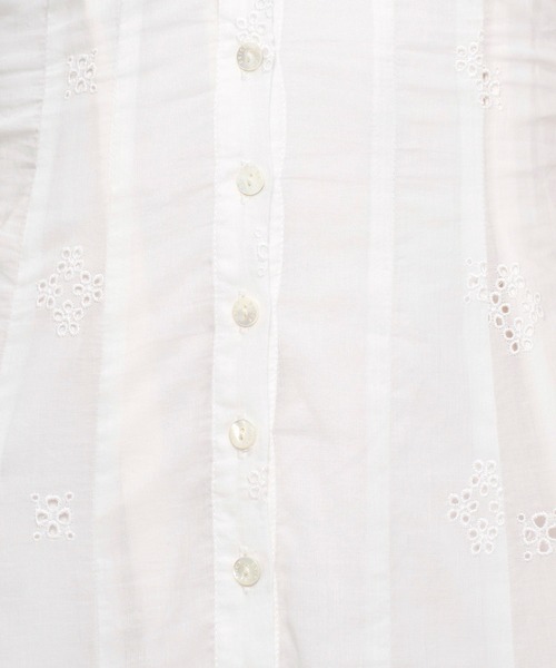 DEICY（デイシー）の「コットンボイルフラワーワンピース（ワンピース・レディース・ライトブルー/オフホワイト/レッド/ピンク・0/1）」の10枚目の写真