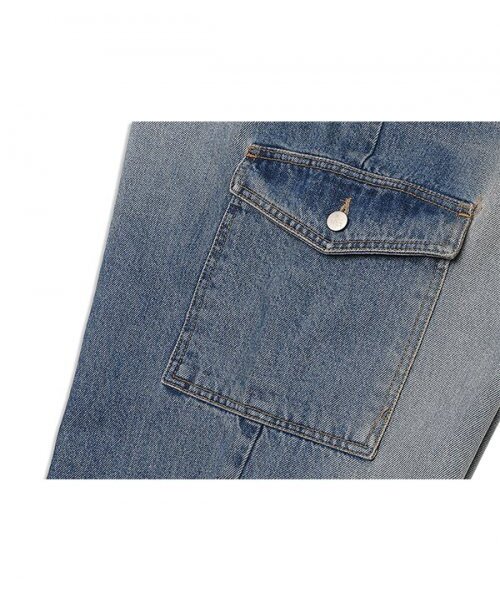 youthbath(ユースバース)の「PK WRESTLER CARGO WORK PANTS_DENIM BLUE(デニムパンツ・レディース・その他・MEDIUM/SMALL/X-SMALL/LARGE)」の7枚目の写真