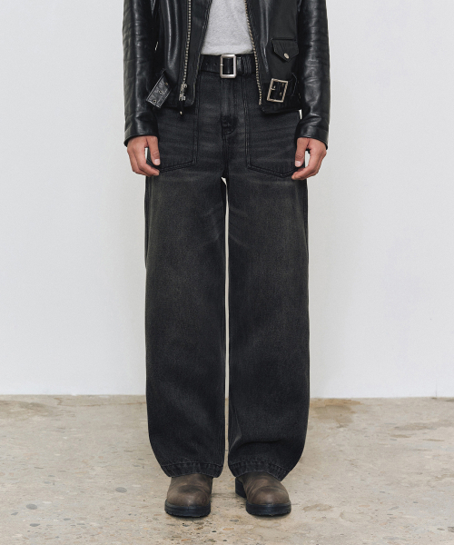 DECET(デケト)の「M35 Fatigue Pants DCPT065Black(デニムパンツ・レディース・その他・24/26/28/30/32/34)」の1枚目の写真