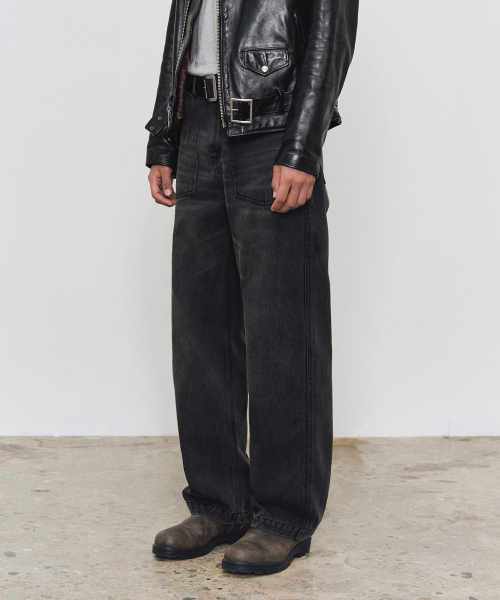 DECET(デケト)の「M35 Fatigue Pants DCPT065Black(デニムパンツ・レディース・その他・24/26/28/30/32/34)」の2枚目の写真