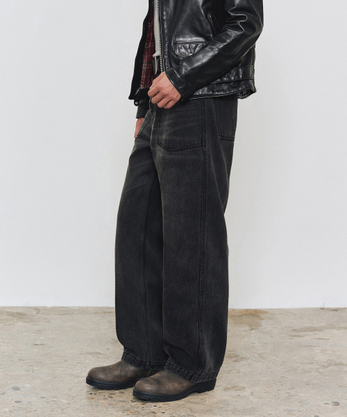 DECET(デケト)の「M35 Fatigue Pants DCPT065Black(デニムパンツ・レディース・その他・24/26/28/30/32/34)」の5枚目の写真