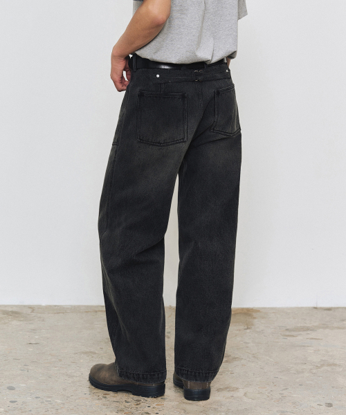 DECET(デケト)の「M35 Fatigue Pants DCPT065Black(デニムパンツ・レディース・その他・24/26/28/30/32/34)」の6枚目の写真