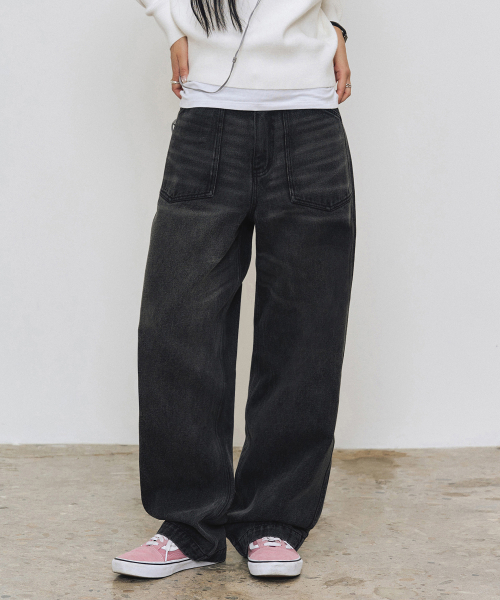 DECET(デケト)の「M35 Fatigue Pants DCPT065Black(デニムパンツ・レディース・その他・24/26/28/30/32/34)」の7枚目の写真
