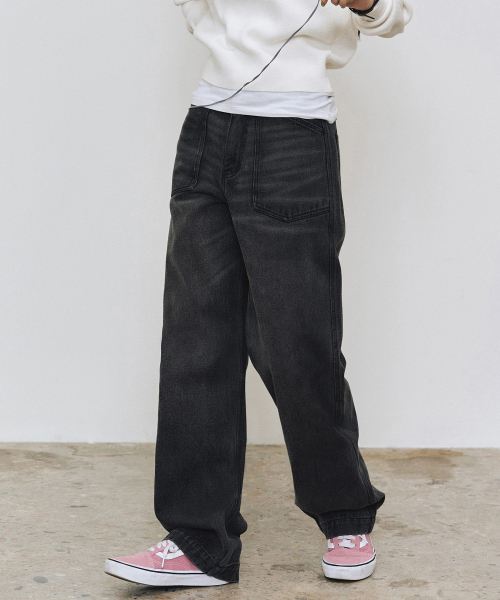 DECET(デケト)の「M35 Fatigue Pants DCPT065Black(デニムパンツ・レディース・その他・24/26/28/30/32/34)」の8枚目の写真