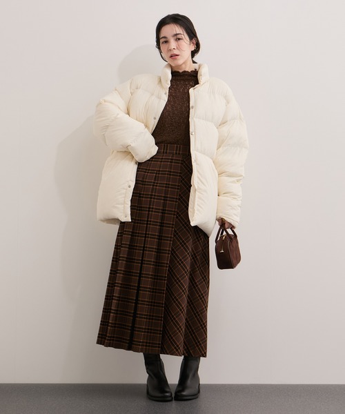 GERRY(ジェリー)の「【GERRY/ジェリー】GIB DOWN JACKET ダウンジャケット(ダウンジャケット/コート・レディース・サックスブルー/カーキ/ブラック/ホワイト・FREE)」の5枚目の写真