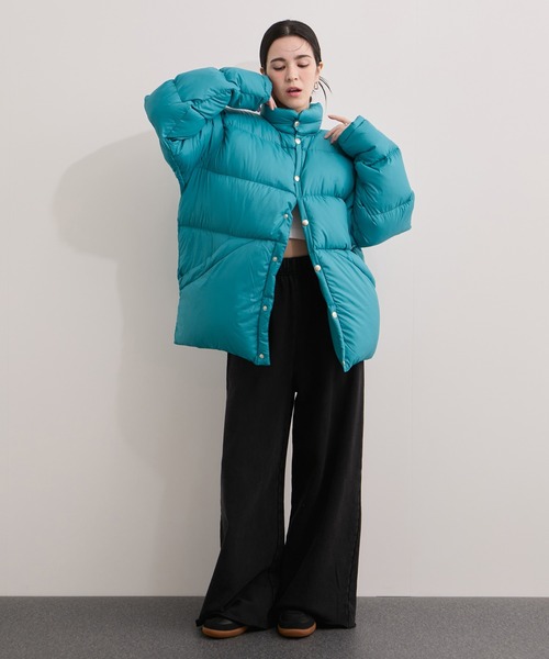 GERRY(ジェリー)の「【GERRY/ジェリー】GIB DOWN JACKET ダウンジャケット(ダウンジャケット/コート・レディース・サックスブルー/カーキ/ブラック/ホワイト・FREE)」の9枚目の写真