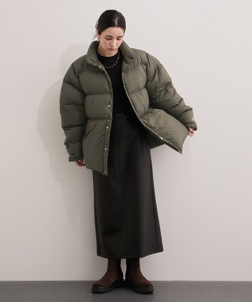 GERRY(ジェリー)の「【GERRY/ジェリー】GIB DOWN JACKET ダウンジャケット(ダウンジャケット/コート・レディース・サックスブルー/カーキ/ブラック/ホワイト・FREE)」の10枚目の写真
