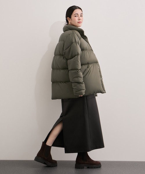 GERRY(ジェリー)の「【GERRY/ジェリー】GIB DOWN JACKET ダウンジャケット(ダウンジャケット/コート・レディース・サックスブルー/カーキ/ブラック/ホワイト・FREE)」の11枚目の写真