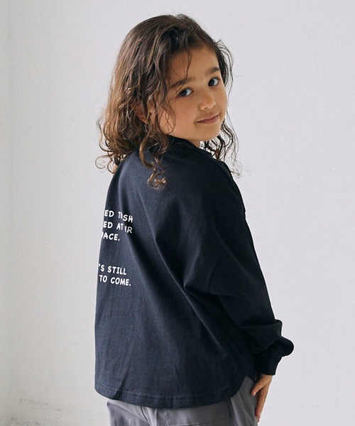 GENERATOR（ジェネレーター）の「GENERATOR/ジェネレーター TAKE IT L/S Tシャツ（Tシャツ/カットソー・キッズ・ホワイト/ベージュ系その他/ブラック・M/L/XL）」の2枚目の写真