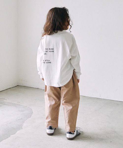 GENERATOR（ジェネレーター）の「GENERATOR/ジェネレーター TAKE IT L/S Tシャツ（Tシャツ/カットソー・キッズ・ホワイト/ベージュ系その他/ブラック・M/L/XL）」の5枚目の写真