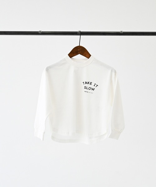 GENERATOR（ジェネレーター）の「GENERATOR/ジェネレーター TAKE IT L/S Tシャツ（Tシャツ/カットソー・キッズ・ホワイト/ベージュ系その他/ブラック・M/L/XL）」の14枚目の写真