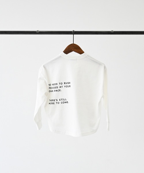 GENERATOR（ジェネレーター）の「GENERATOR/ジェネレーター TAKE IT L/S Tシャツ（Tシャツ/カットソー・キッズ・ホワイト/ベージュ系その他/ブラック・M/L/XL）」の13枚目の写真