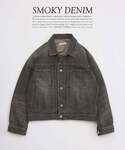 JOURNAL STANDARD relume（ジャーナルスタンダード　レリューム）の「スモーキーデニム トラッカージャケット（デニムジャケット・MEDIUM）」
