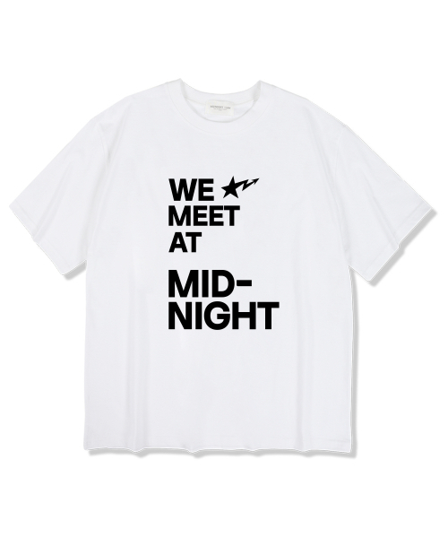MIDNIGHT12AM(ミッドナイト12エーエム)の「ウィミットミッドナイト 半袖Tシャツ ホワイト(Tシャツ/カットソー・メンズ・その他・LARGE/X-LARGE/XX-LARGE)」の1枚目の写真