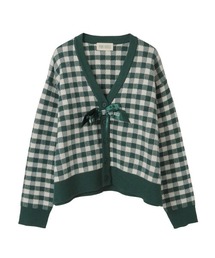 PINK HOUSE｜ピンクハウスのカーディガン/ボレロ（チェック柄）通販