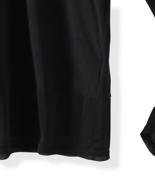 la.f…(ラエフ)の「シアー切り替えカットソー(Tシャツ/カットソー・レディース・ブラック/ホワイト/ベージュ・9号/11号/7号)」の16枚目の写真