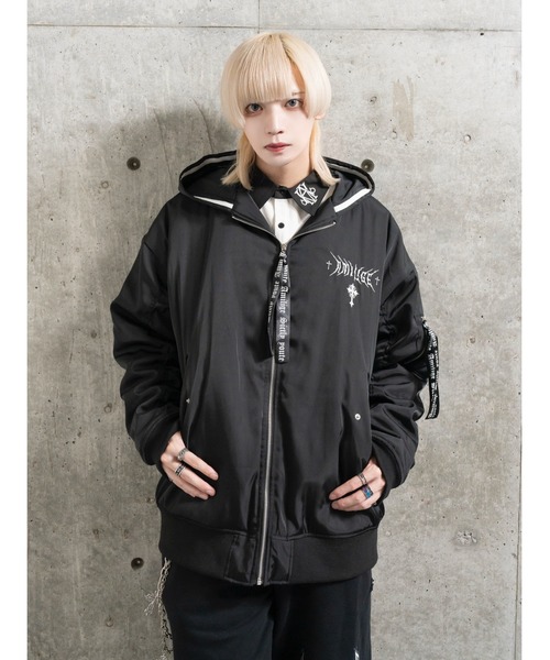 goa ma-1 ジャケット　ブルゾン　ブラック　y2k ユニセックス goa ma-1 ジャケット ブルゾン ブラック y2k ユニセックス goa ma-1