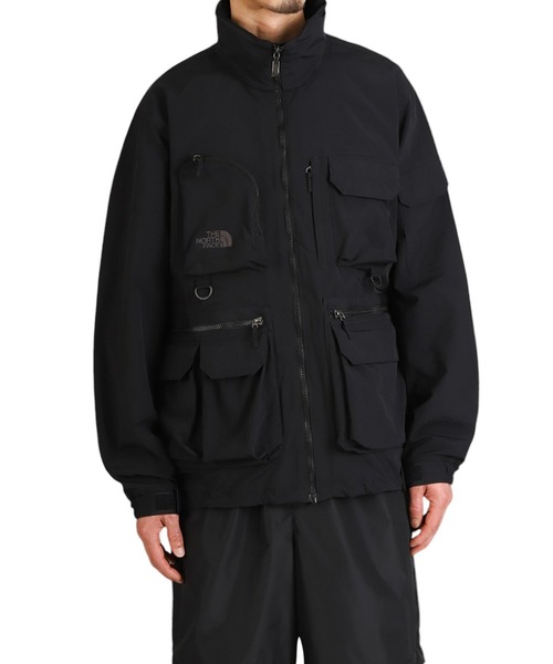 THE NORTH FACE（ザノースフェイス）の「THE NORTH FACE / ザ・ノース・フェイス：Field Utility Jacket：NP22533[WAX]（ナイロンジャケット・メンズ・グリーン系その他/ブラック・M/XL/S/L）」の13枚目の写真