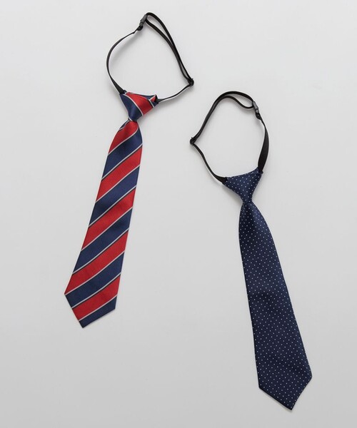 BRANSHES（ブランシェス）の「【フォーマル】ネクタイ（ネクタイ・キッズ・ネイビー/レッド・FREE）」の7枚目の写真