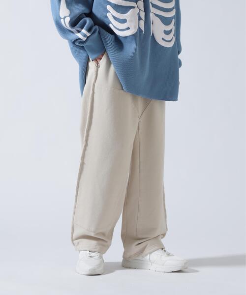 B'2nd(ビーセカンド)の「RENOVA/レノバ DOUBLE KNEE SWEAT PANTS ダブルニー スウェットパンツ(スウェットパンツ・メンズ・ベージュ/ブラック/グレー・1/3)」の12枚目の写真