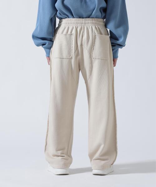 B'2nd(ビーセカンド)の「RENOVA/レノバ DOUBLE KNEE SWEAT PANTS ダブルニー スウェットパンツ(スウェットパンツ・メンズ・ベージュ/ブラック/グレー・1/3)」の16枚目の写真