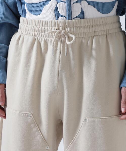 B'2nd(ビーセカンド)の「RENOVA/レノバ DOUBLE KNEE SWEAT PANTS ダブルニー スウェットパンツ(スウェットパンツ・メンズ・ベージュ/ブラック/グレー・1/3)」の17枚目の写真