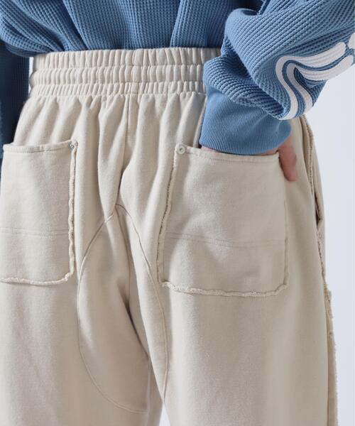 B'2nd(ビーセカンド)の「RENOVA/レノバ DOUBLE KNEE SWEAT PANTS ダブルニー スウェットパンツ(スウェットパンツ・メンズ・ベージュ/ブラック/グレー・1/3)」の20枚目の写真