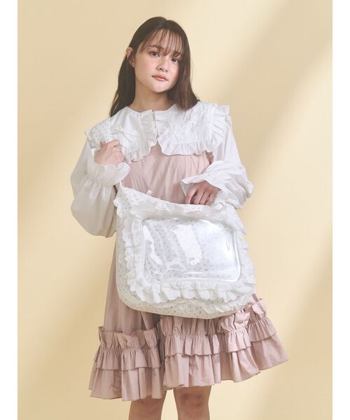 merry jenny（メリージェニー）の「frill frillぬい活バッグ（ショルダーバッグ・レディース・レッド/ブルー/オフホワイト/ピンク・FREE）」の7枚目の写真