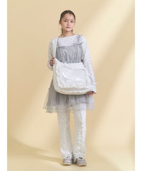 merry jenny（メリージェニー）の「frill frillぬい活バッグ（ショルダーバッグ・レディース・レッド/ブルー/オフホワイト/ピンク・FREE）」の20枚目の写真