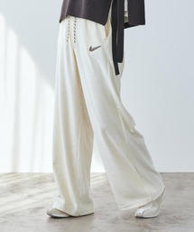 NIKE（ナイキ）の「《セットアップ対応商品》ナイキ スポーツウェア ウィメンズ ハイウエスト ワイドレッグ ベロア パンツ / Nike Sportswear Women's High-Waisted Wide-Leg Velour Pants IQ0681-113 Coconut Milk（その他パンツ）」