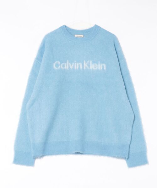 セール】【Calvin Klein】ニット - アルパカロングスリーブクルー