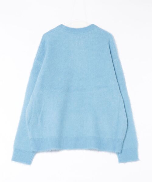 Calvin Klein】ニット - アルパカロングスリーブクルーネックニット